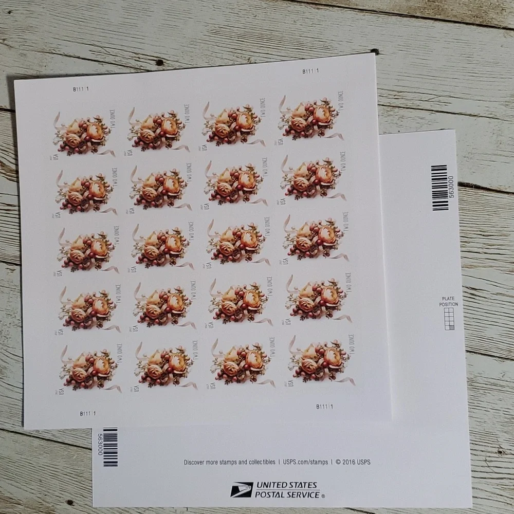 USPS celebration corsage